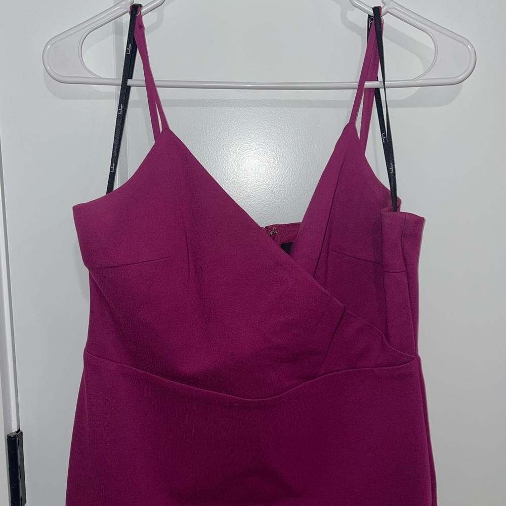 LULU’S RUFFLE STRAPPY MINI DRESS - Picture 3 of 9